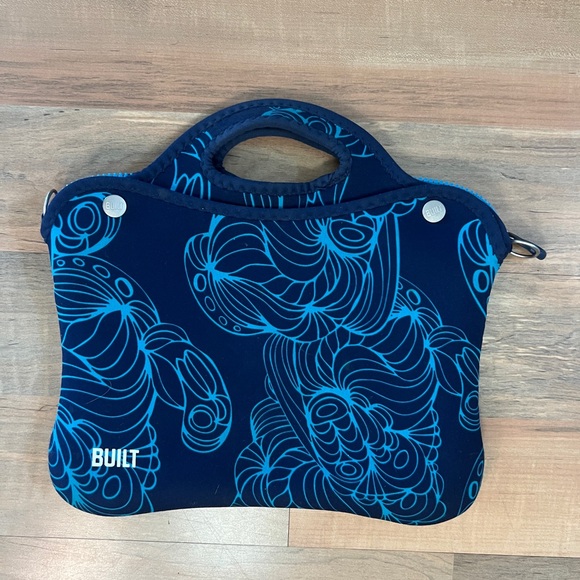 Built Women's Blue Laptop Bag - Picture 1 of 3